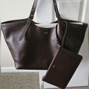 Coach Maple Gramercy Tote with Pouch